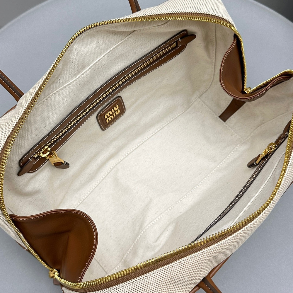 Miu Miu Leather Beau Bag 34 cm