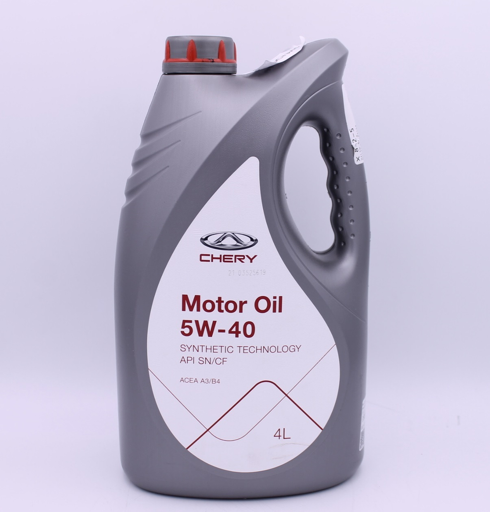 Масло моторное синтетическое OIL5W404 CHERY MOTOR OIL 5W-40 SN/CF (4л)