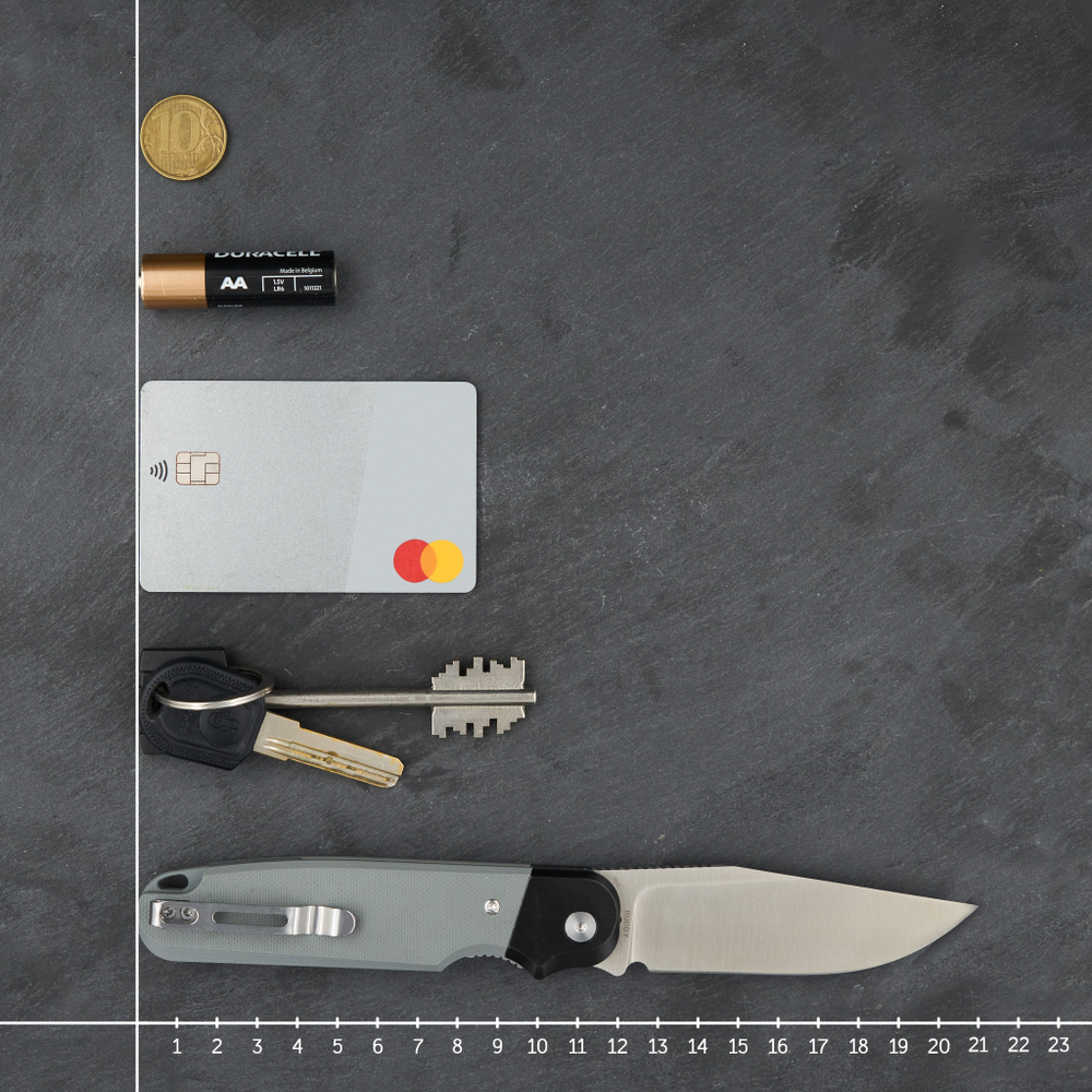 Нож складной Rapax Buddy Gray G10 Satin