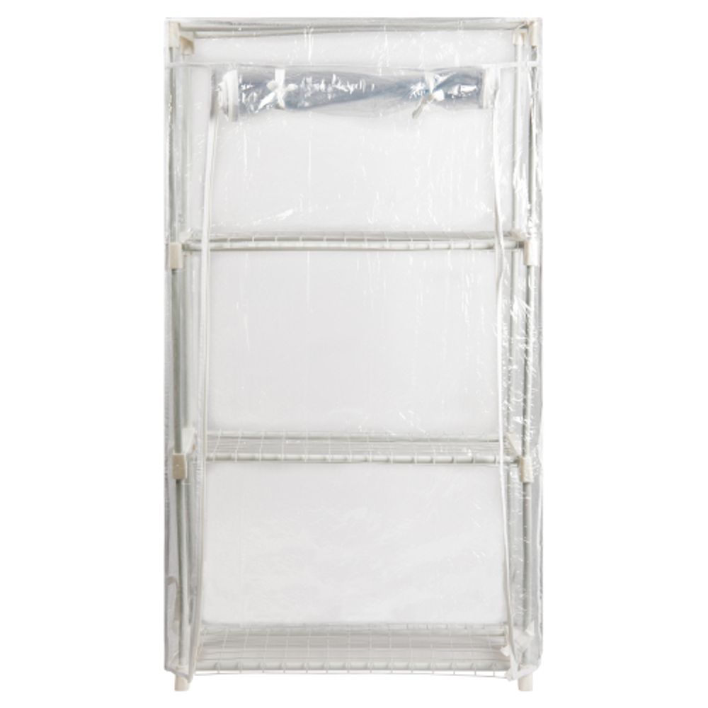 Теплица GREEN APPLE GA-House-3x-frame 3 яруса 1250х690х300 мм | Теплица