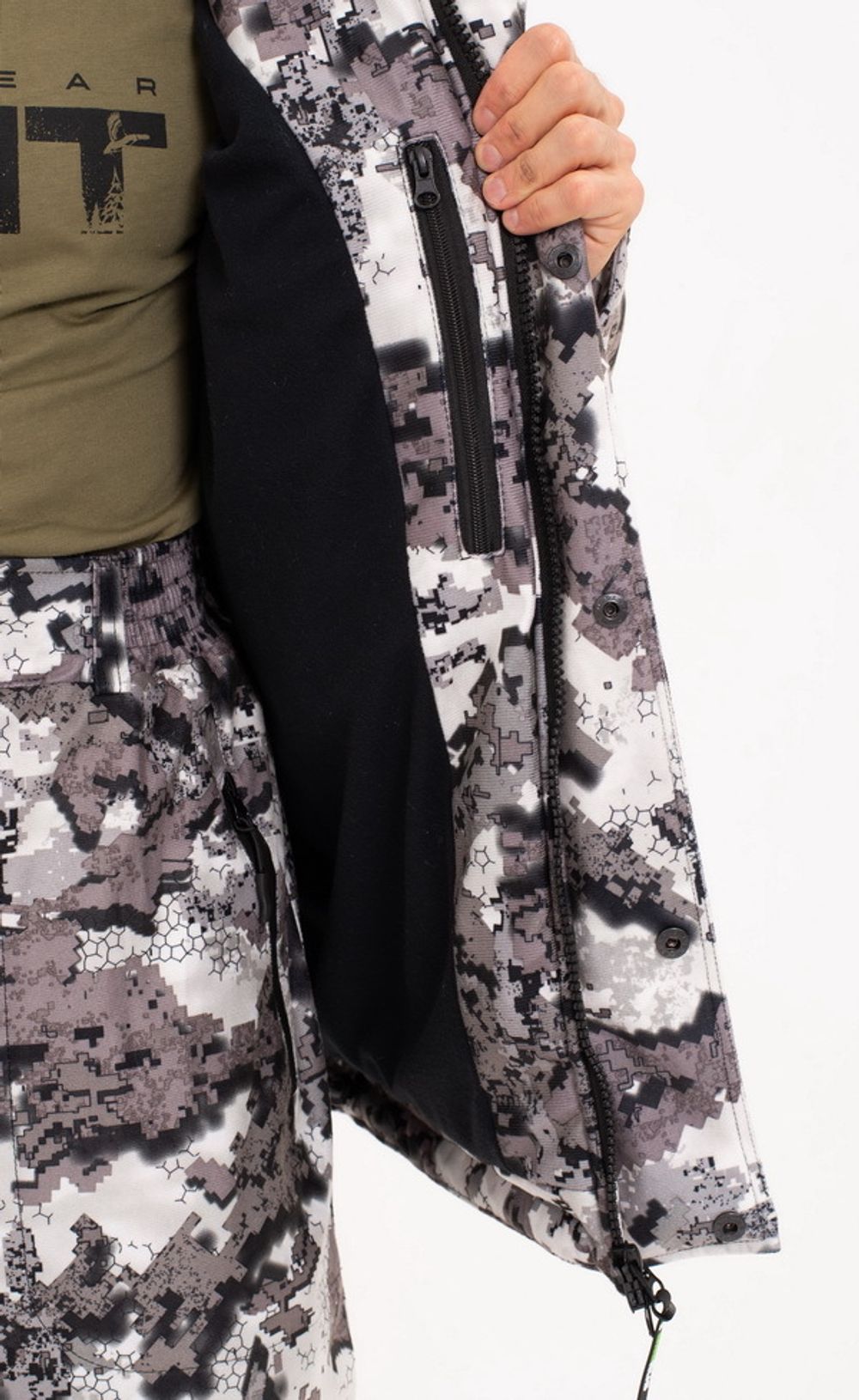 Зимний костюм для охоты и рыбалки ONERUS "Тактика -15" (Алова, Белый)