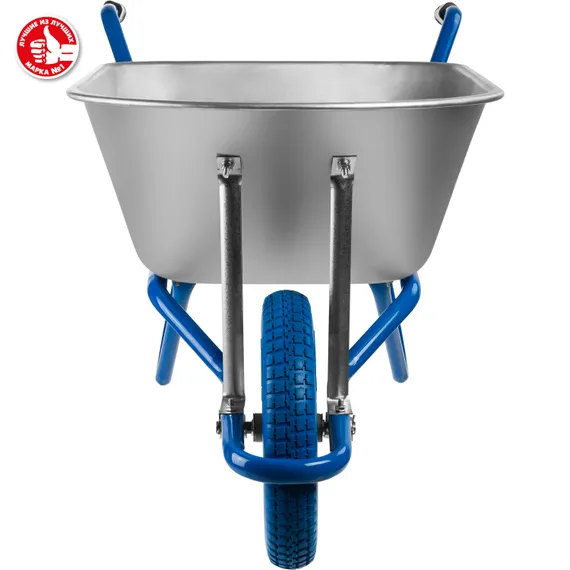 Тачка садовая ЗУБР ПТ-100 одноколесная (90 л, 180 кг)