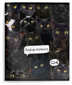 Тетрадь предметная А5 48л. клетка "Кошачий мир" Биология мел. карт. ВД-лак (Schoolformat)