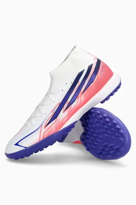 Сороконожки adidas F50 League Hyperfast Mid TF - белый