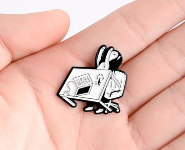 Значок металлический на одежду/Пин. Stop It