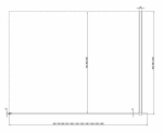 Душевое ограждение Ravak WALK-IN WALL ST 140/W SET-800 Wall стекло прозрачное/профиль хром