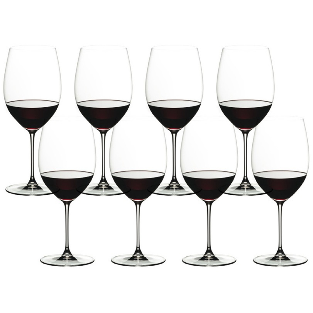 Набор из 8-ми бокалов для красного вина Cabernet/Merlot  Veritas 625 мл Riedel