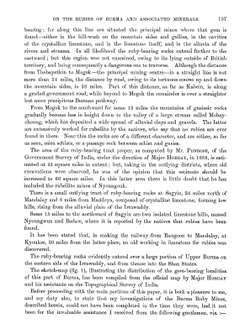 The Rubies of Burma and Associated Minerals. Their Mode of Occurrence, Origin, and Metamorphoses. A Contribution to the History of Corundum | C. Brown