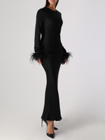 Платье LEO, черный