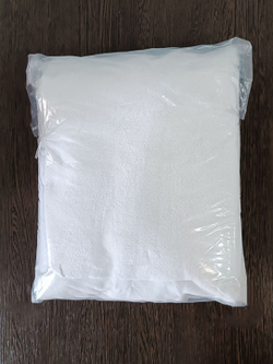 Ветошь белая махровая 100% ХБ (разрезанные полотенца 30x70 см) в тюках по 2 кг