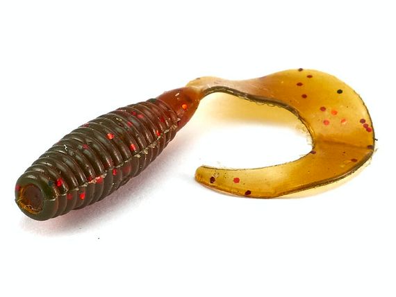Твистеры съедобные LJ Pro Series MICRO GRUB 1,0in (2,5 см), цв. 085, 15 шт.