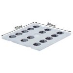 Комплект линз 30° (24 шт) для панели Quantum board 120W 301b (39х39/58х28 см)