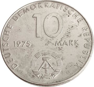 10 марок 1975 Германия (ГДР) «Варшавский Договор»