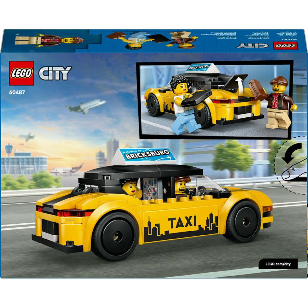 LEGO City - Желтый такси 60487