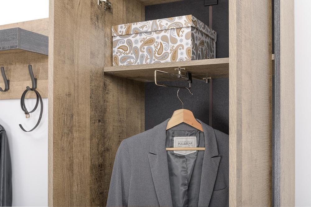 Трувор прихожая 1 Дуб Гранж Песочный/Интра