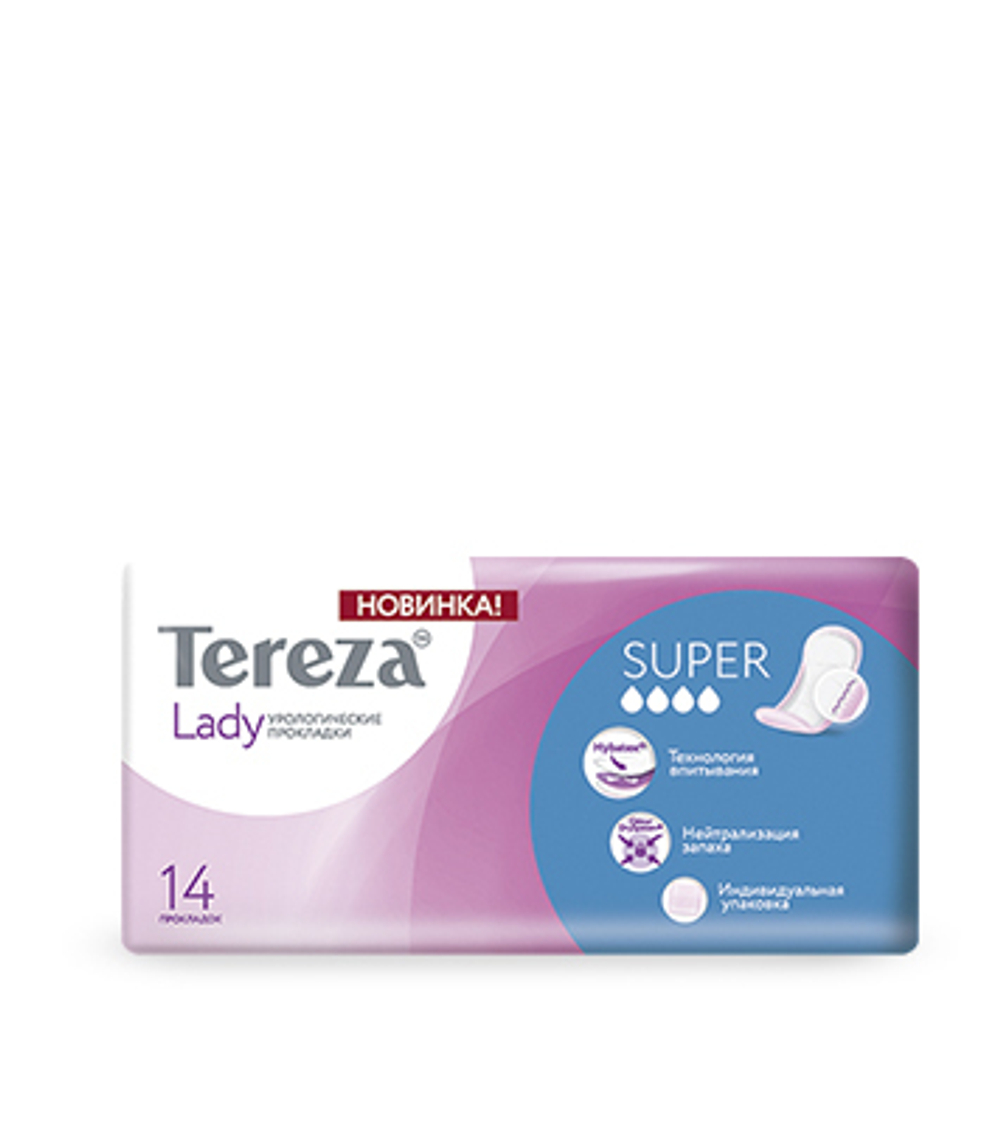 Прокладки "TEREZA LADY" (Урологические Супер) 14 шт.