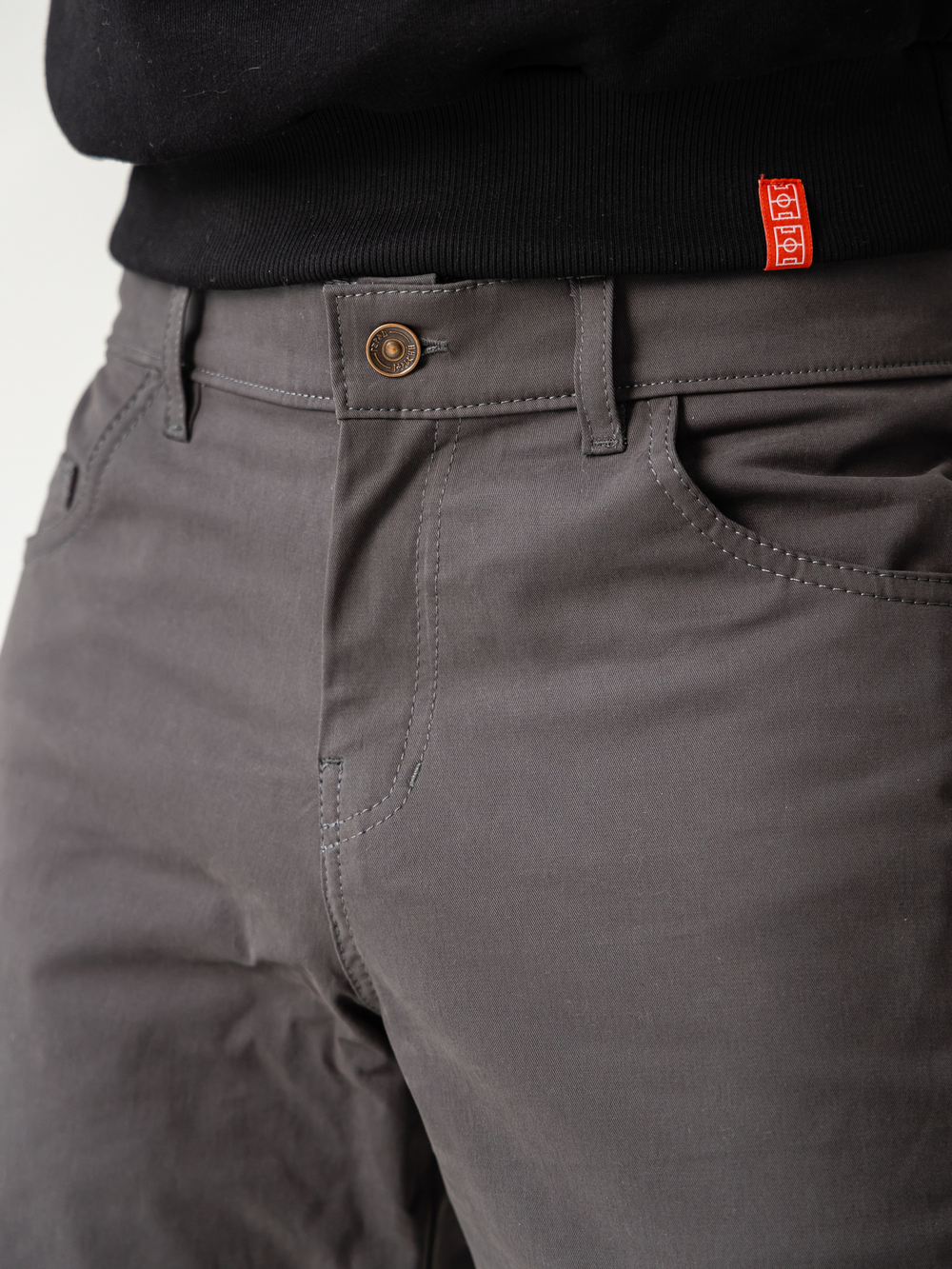 Брюки карго мужские темно-серые Город Горький