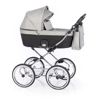 Детская коляска 3 в 1 Roan Coss Classic (Серый) Grey Glow