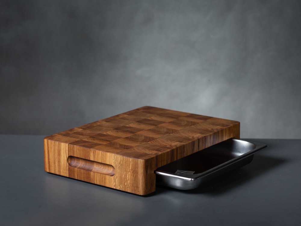 Доска с гастроемкостью 395х287х76