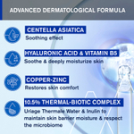 Uriage, Ежедневный восстанавливающий гель-крем CICA, без запаха, 1,35 жидк. унция (40 мл)