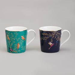 НАБОР КРУЖЕК LEFARD "GOLDEN BIRDS" 2 ШТ. 380 МЛ (КОР=12НАБ.)