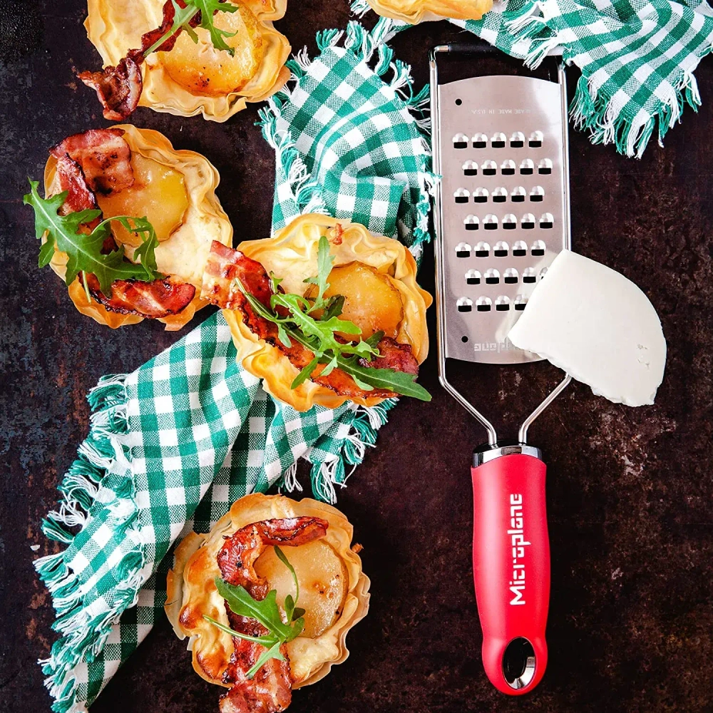 Microplane Терка Gourmet Extra Coarse красная