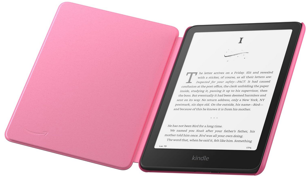 Оригинальная Обложка Kindle Paperwhite 2024 Leather Raspberry
