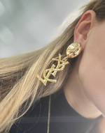 Серьги Yves Saint Laurent