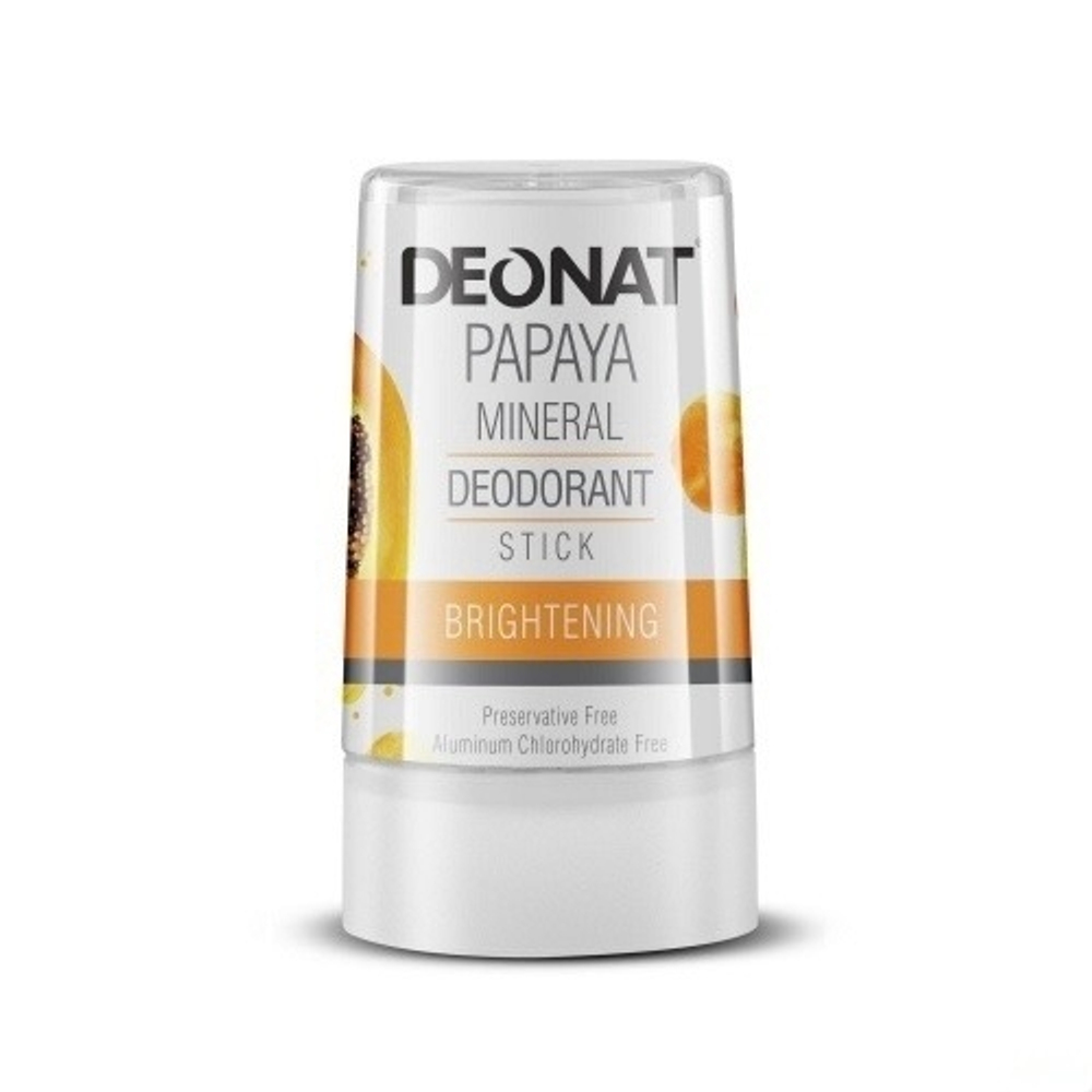 Дезодорант-кристалл ДеоНат С ЭКСТРАКТОМ ПАПАЙИ, ТМ DEONAT