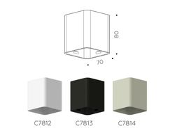 Ambrella Корпус светильника накладной для насадок 70*70mm MR16 Корпуса 70x70mm C7813