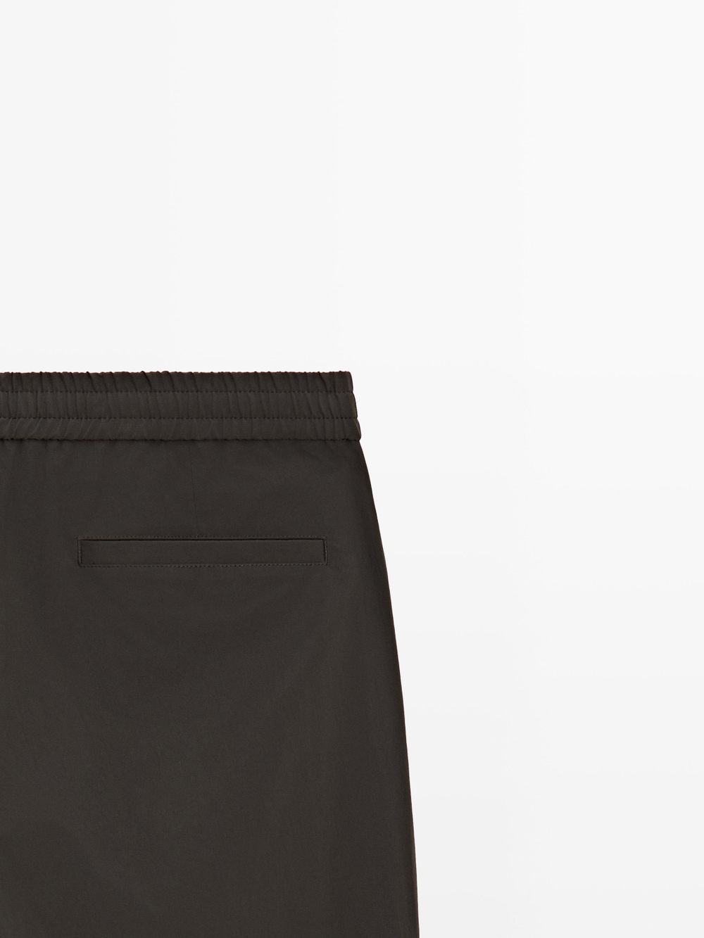 Massimo Dutti Технические брюки, коричневый