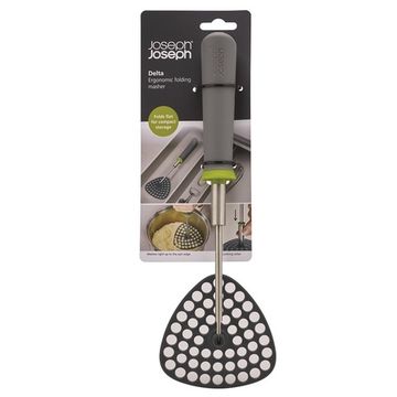 Толкушка со складной ручкой Joseph Joseph Delta серо-зеленая