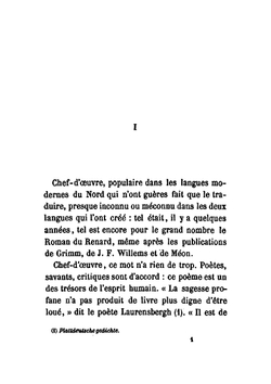 Le roman du Renard: mis en vers d'après les textes originaux | Charles Potvin