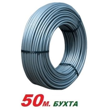 Труба полиэтиленовая Uni-Fitt 25х3.5 PE-Xa/EVOH серая арт. 565X2505 в бухте 50 м