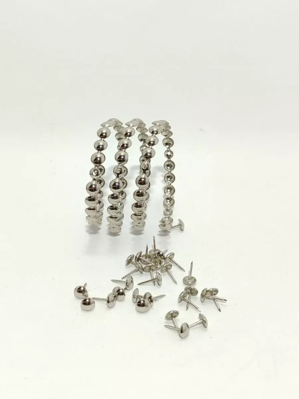 Гвоздевая лента для мебели "Хром" молдинги для мебели