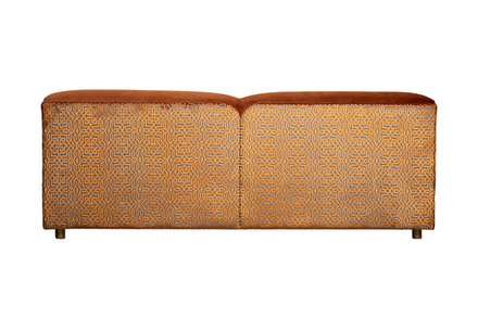 Диван Garda Decor Треви (Trevi) 230М(К) трехм раскл с кантом оранж Pad32+Lattice ORANG 232*103*88 см