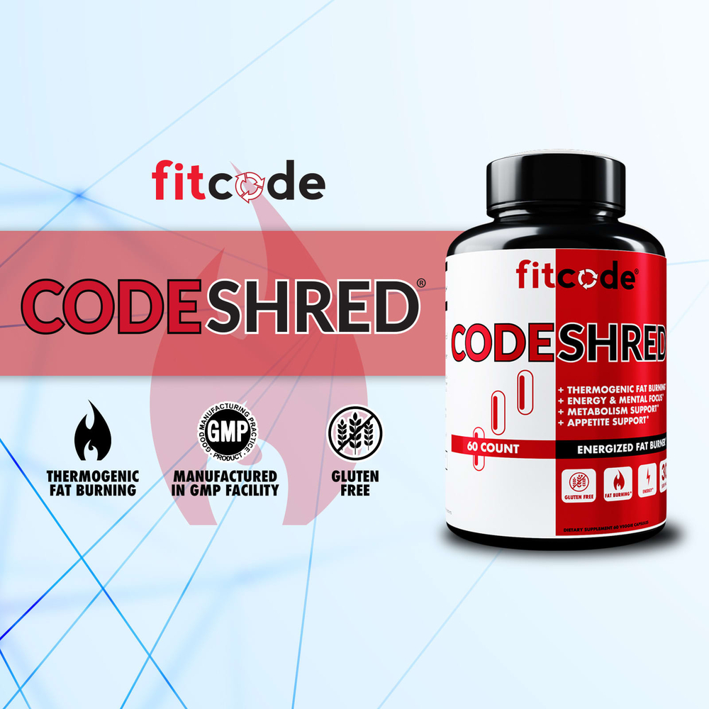 fitcode, CodeShred`` 60 растительных капсул
