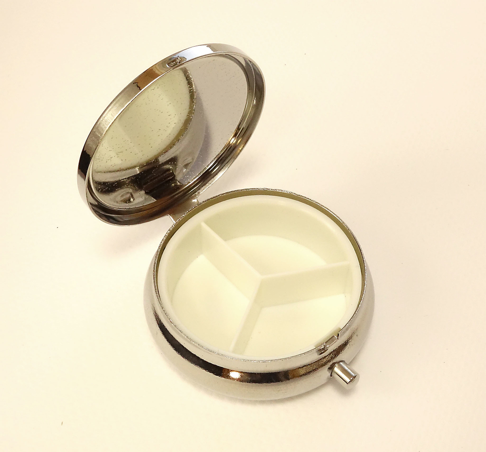 Украшенная таблетница