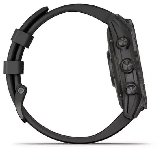 Умные часы Garmin EPIX (Gen 2) Sapphire титановый черный DLC