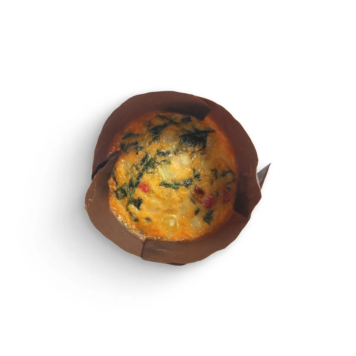 Яичный маффин с овощами