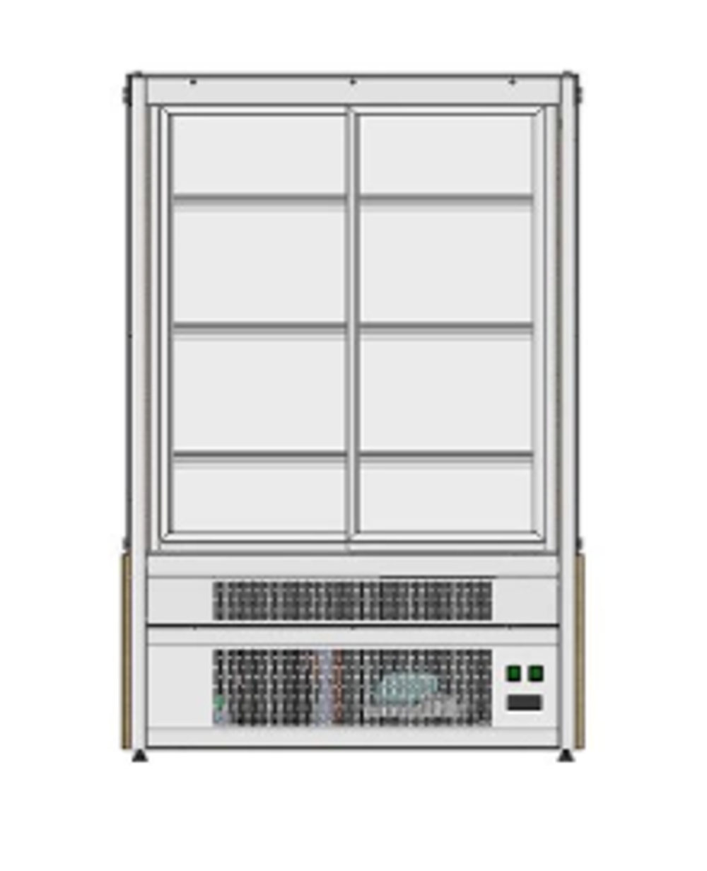 Витрина кондитерская холодильная REFETTORIO Crystal RKC24AО