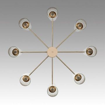 6586/16 MODERNI LN25 89 золото/прозрачный, металл/стекло Люстра подвесная E14 16*40W 220V KASSIA