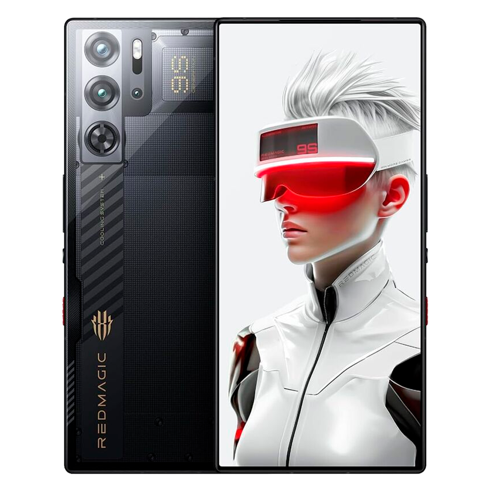 Смартфон Nubia RedMagic 9S Pro 12/256GB, Cyclone (Прозрачный черный)