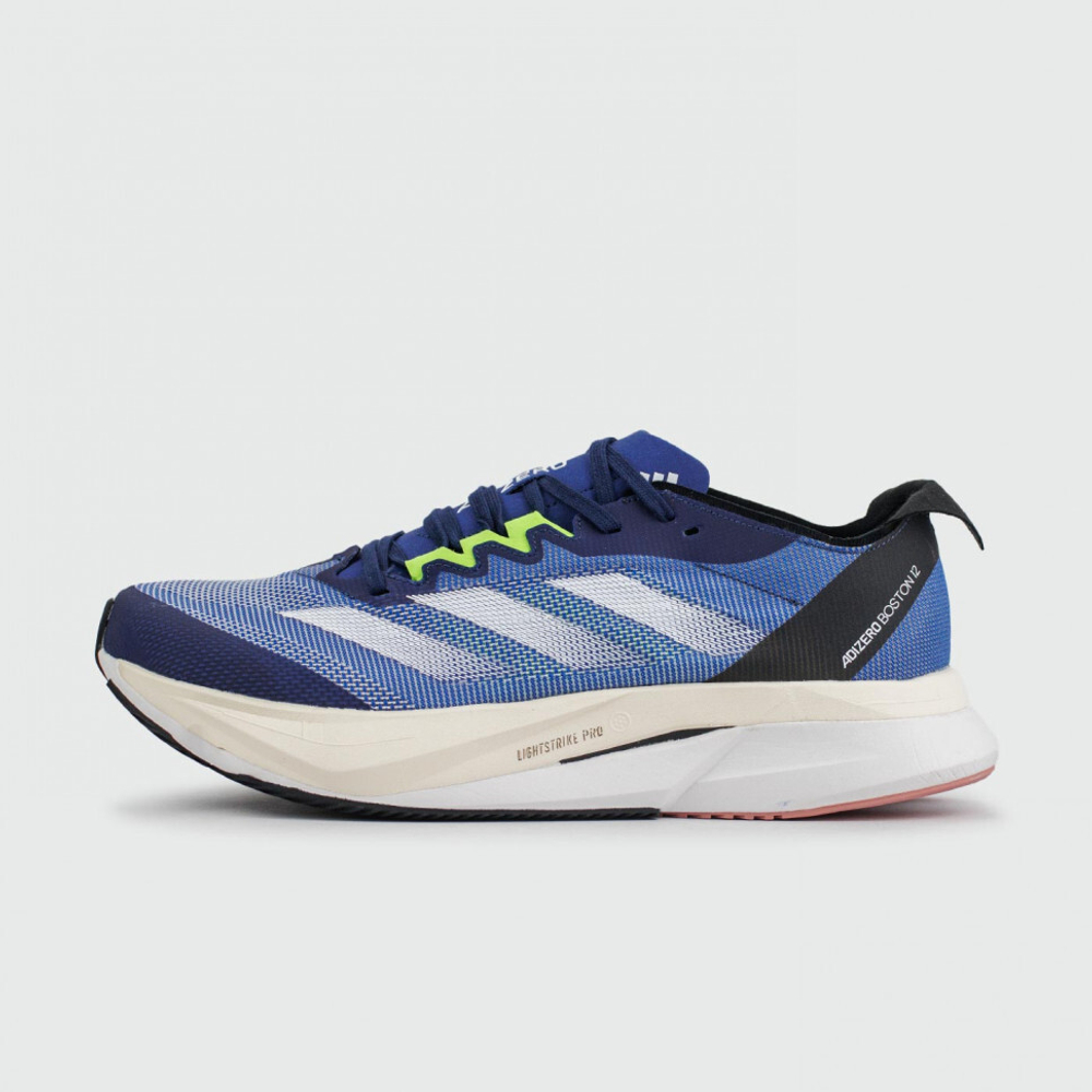 кроссовки Adidas Adizero Boston 12 Blue White
