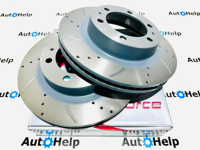 Диск тормозной перфорированный G-Brake GFR-20949L передний левый 318,9mm