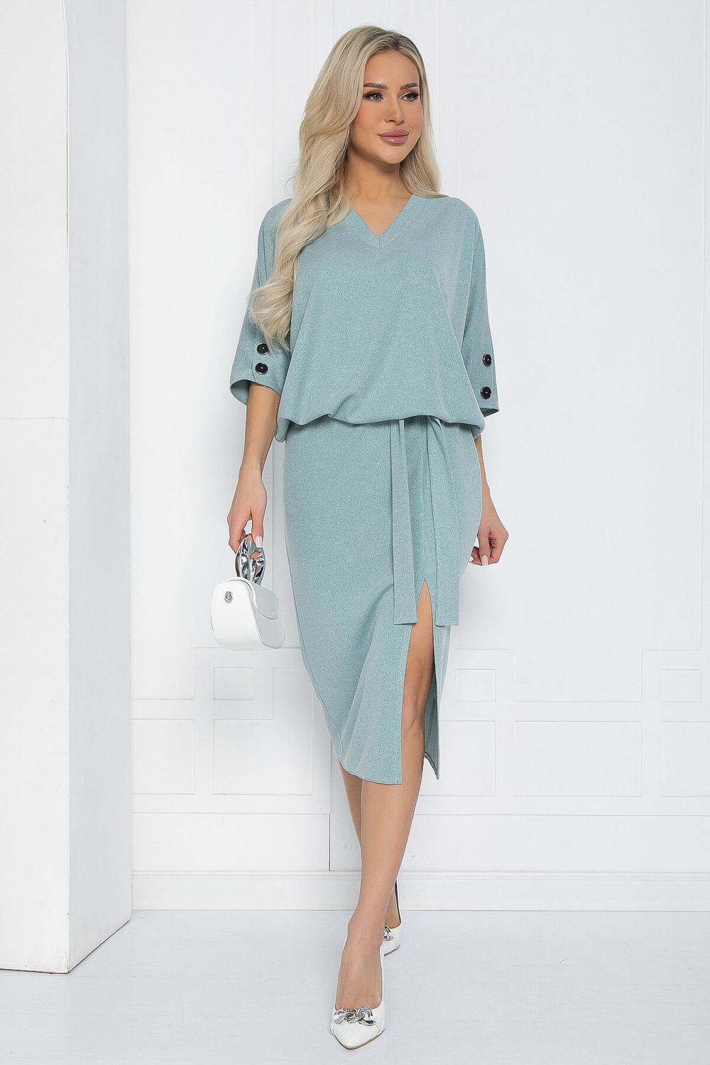 Платье Вэнсдей (мята) П12578-4 LT Collection