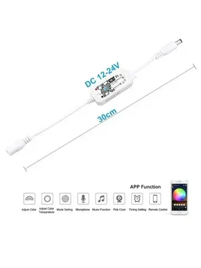 Умный WIFI диммер-контроллер для светодиодной ленты для Алисы 12-24V голосовое управление светом