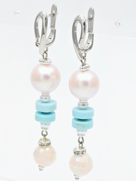 91004230 Серьги Selena Pearls