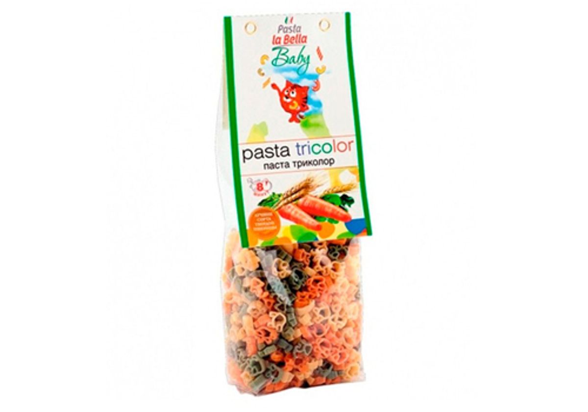 Паста триколор Pasta la Bella Baby, 250г