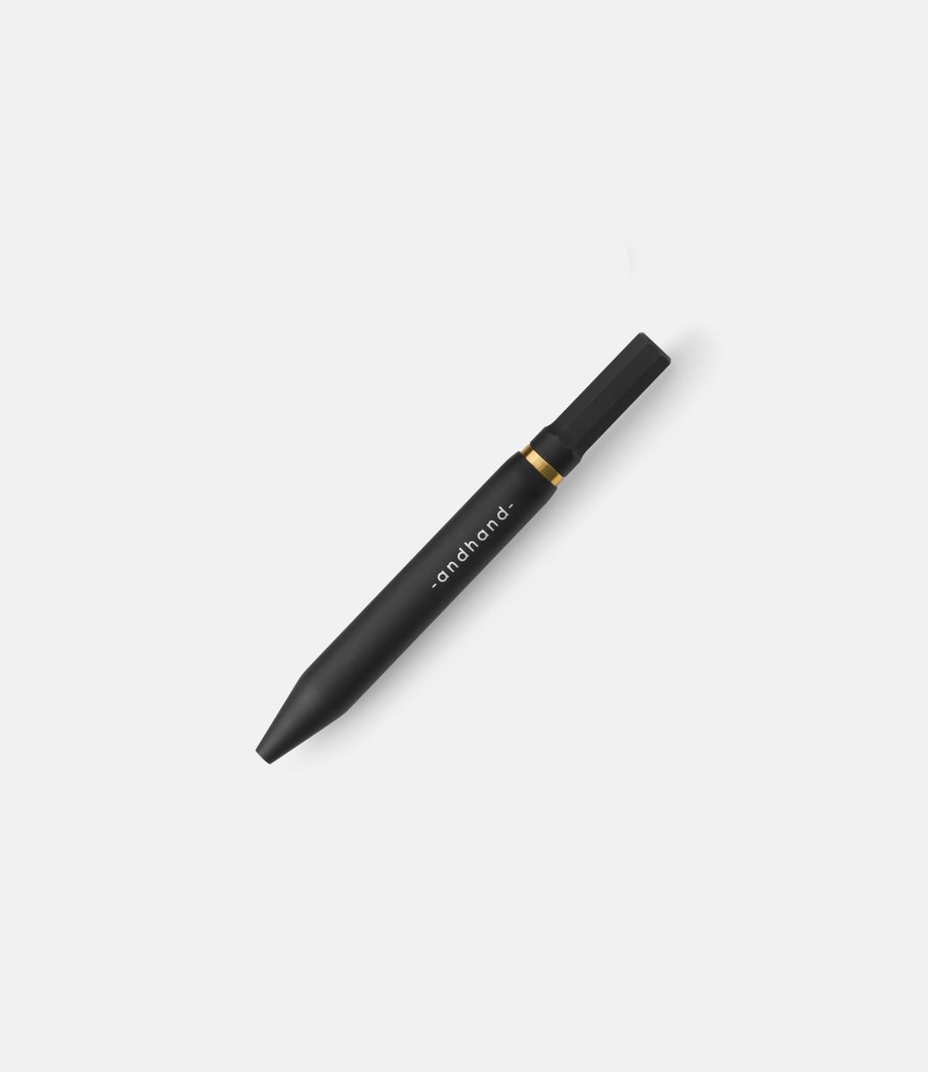 Andhand Method Pen Mini Black — ручка из алюминия с поворотным механизмом